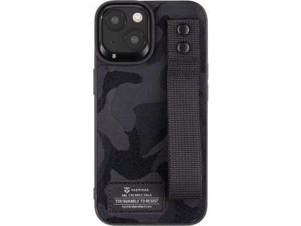 Tactical Camo Troop Kryt pre iPhone 14, Čierny