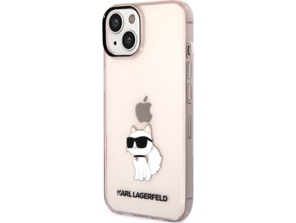 Karl Lagerfeld Kryt pre iPhone 14 Plus, Transparentný