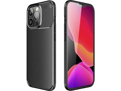Carbon Premium kryt pre Apple iPhone 11, Čierny