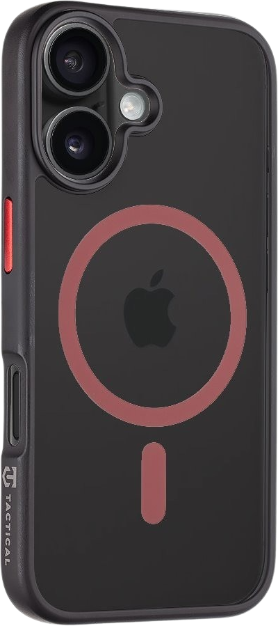 Tactical MagForce Hyperstealth 2.0 Kryt pre Apple iPhone 16 Black/Red