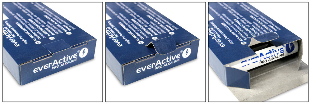 GP BATERIE Alkalické batérie AAA everActive Pro LR03 10ks