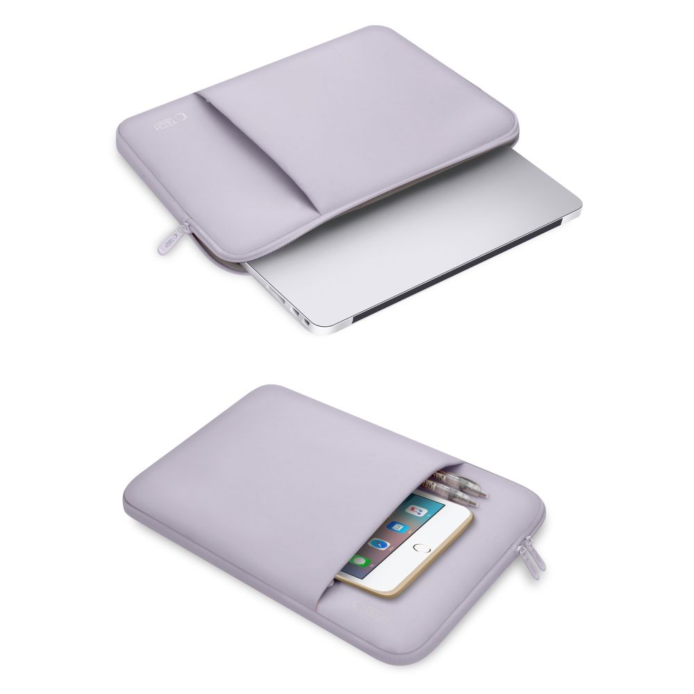TECH-PROTECT Neoprénová Taška na notebook 15-16", Fialová