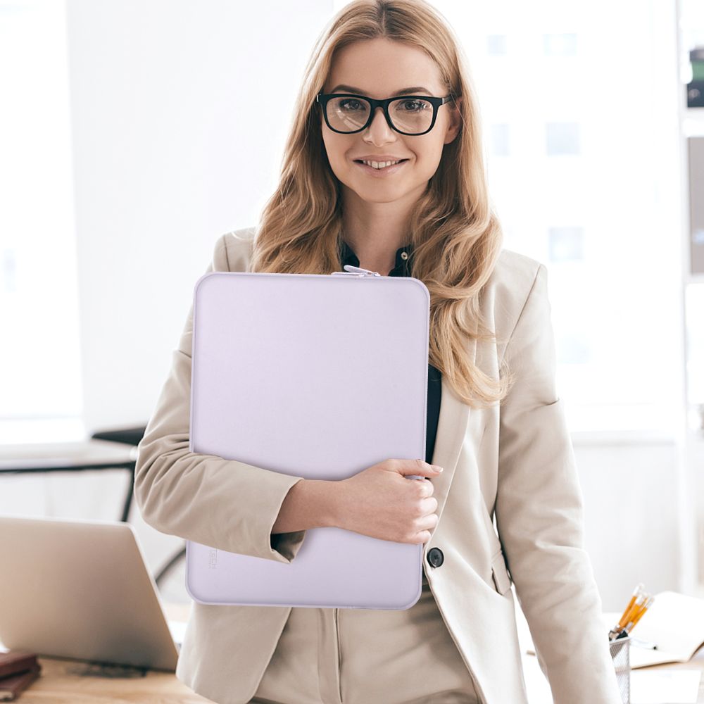 TECH-PROTECT Neoprénová Taška na notebook 15-16", Fialová