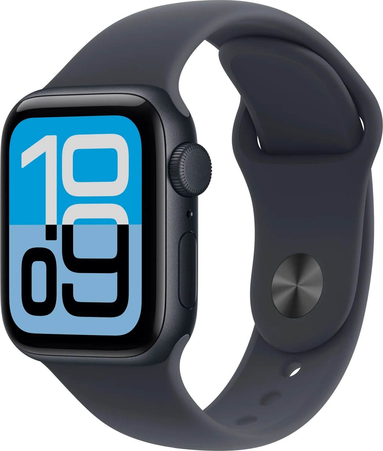 Apple Watch SE 3 GPS 40mm Midnight Aluminium Case with Midnight Sport Band - M/L, MEHC4MP/A