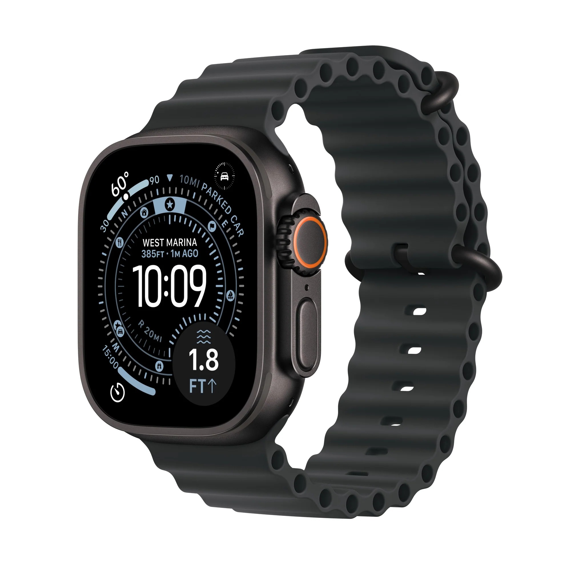 Apple Watch Ultra 3 (2025) 49mm, Čierny titán