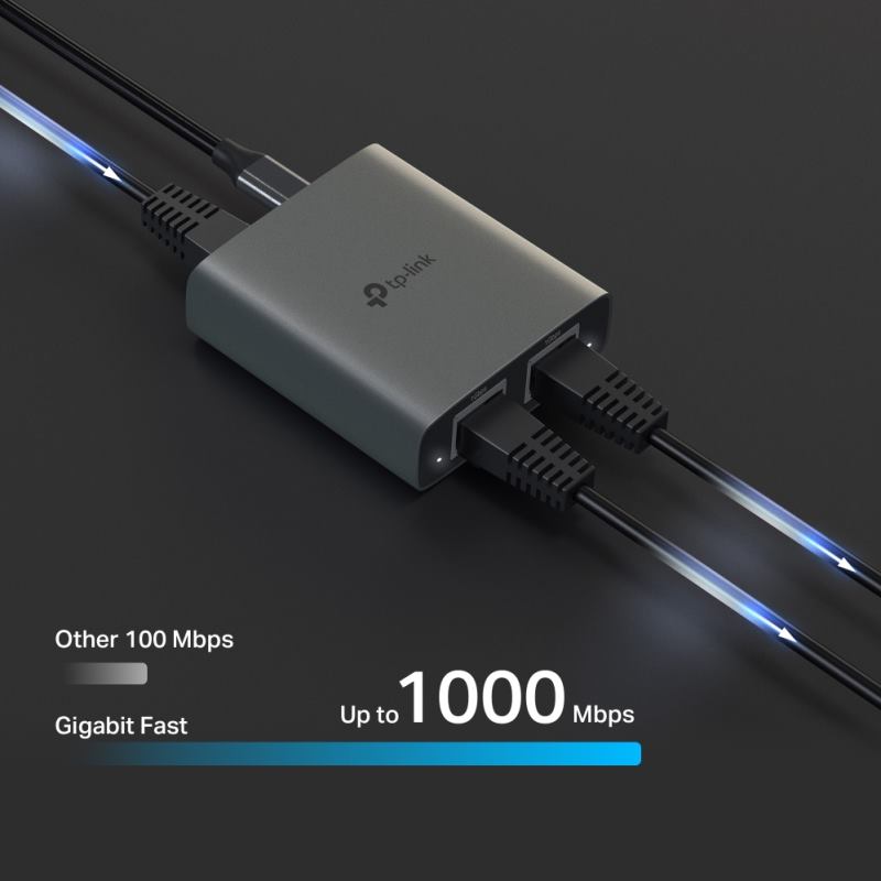 TP-Link EH210 1 to 2 Gigabit Ethernet Splitter