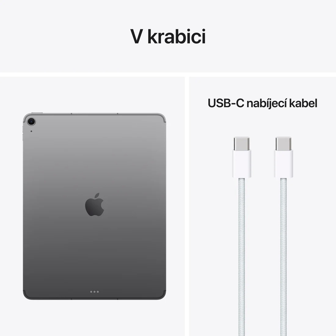 Apple iPad Air 13" Wi-Fi + Cellular 128GB Kozmický sivý (2026), MH9D4HC/A