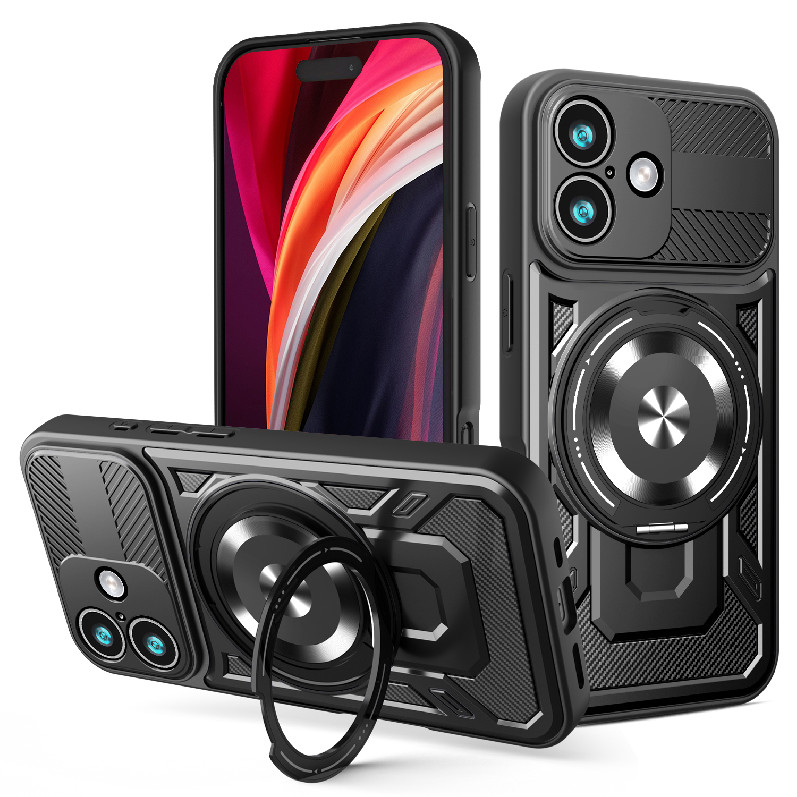 TFO Defender Armor kryt s MagSafe pre Apple iPhone 17, TFO, Čierny