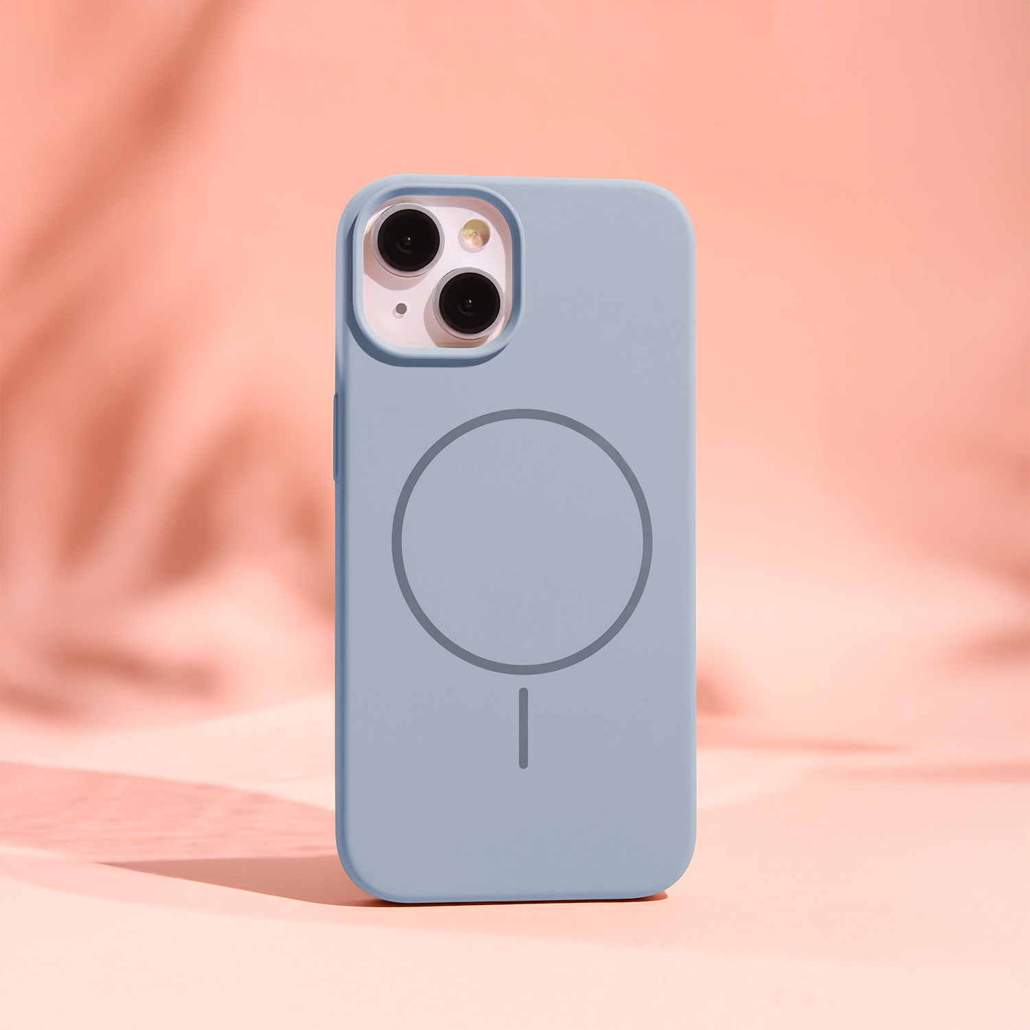 Silikónový Thin kryt s MagSafe pre Apple iPhone 17, Svetlo-Modrý, TFO