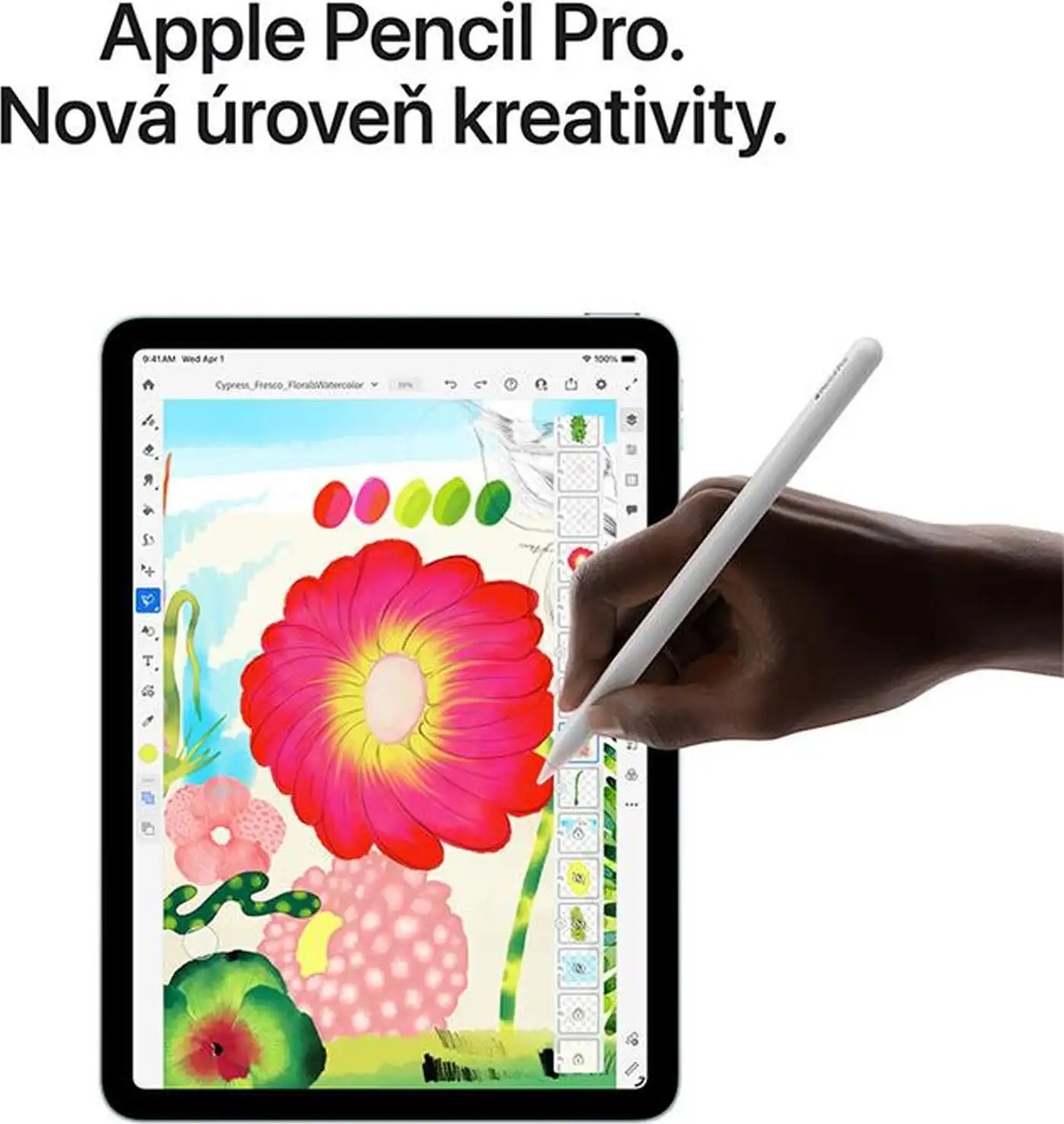 Apple iPad Air 11" Wi-Fi 256GB Kozmický sivý (2026), MH354HC/A