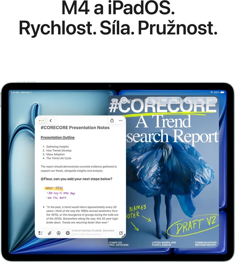 Apple iPad Air 13" Wi-Fi 1TB Kozmický sivý (2026), MH634HC/A