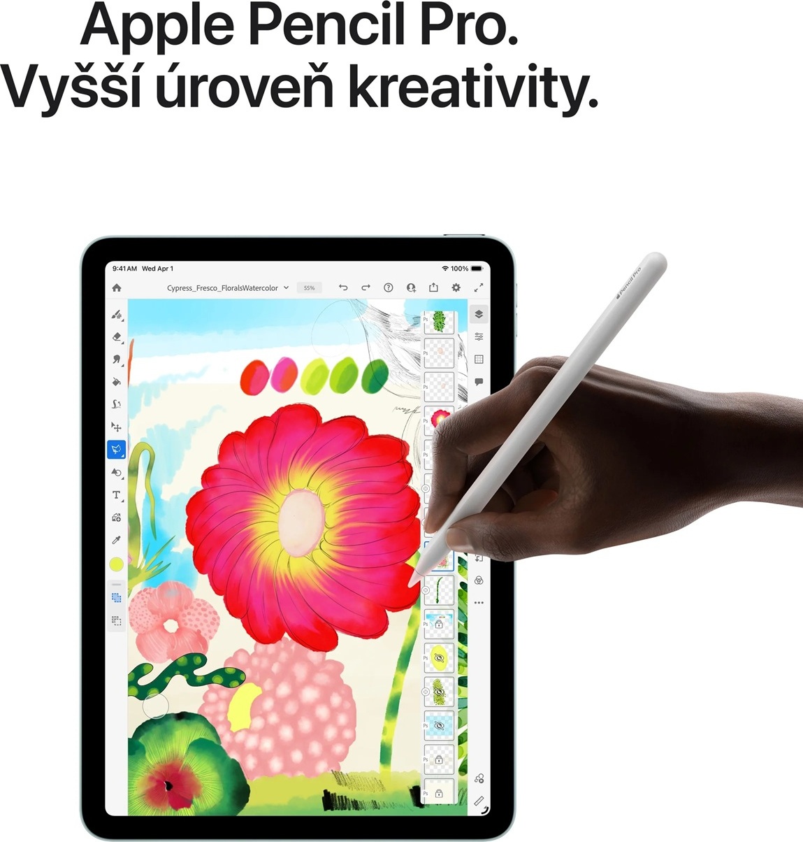 Apple iPad Air 11" Wi-Fi + Cellular 512GB Kozmický sivý (2026), MH7H4HC/A