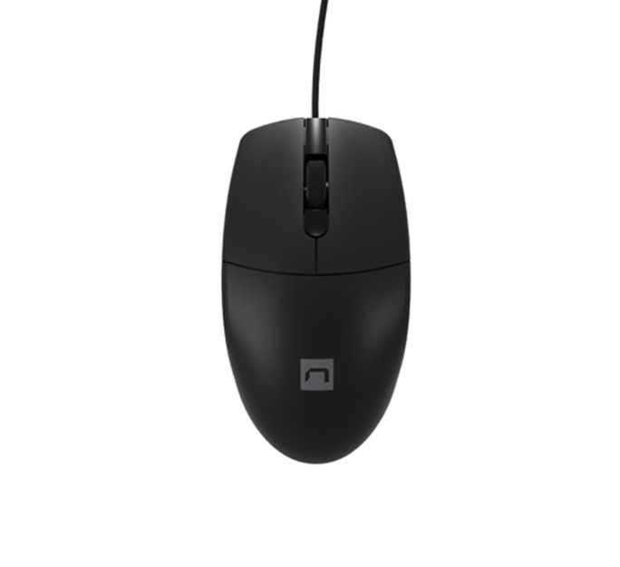 Optická myš Natec Ruff 2 1000 DPI Drôtová USB, Čierna