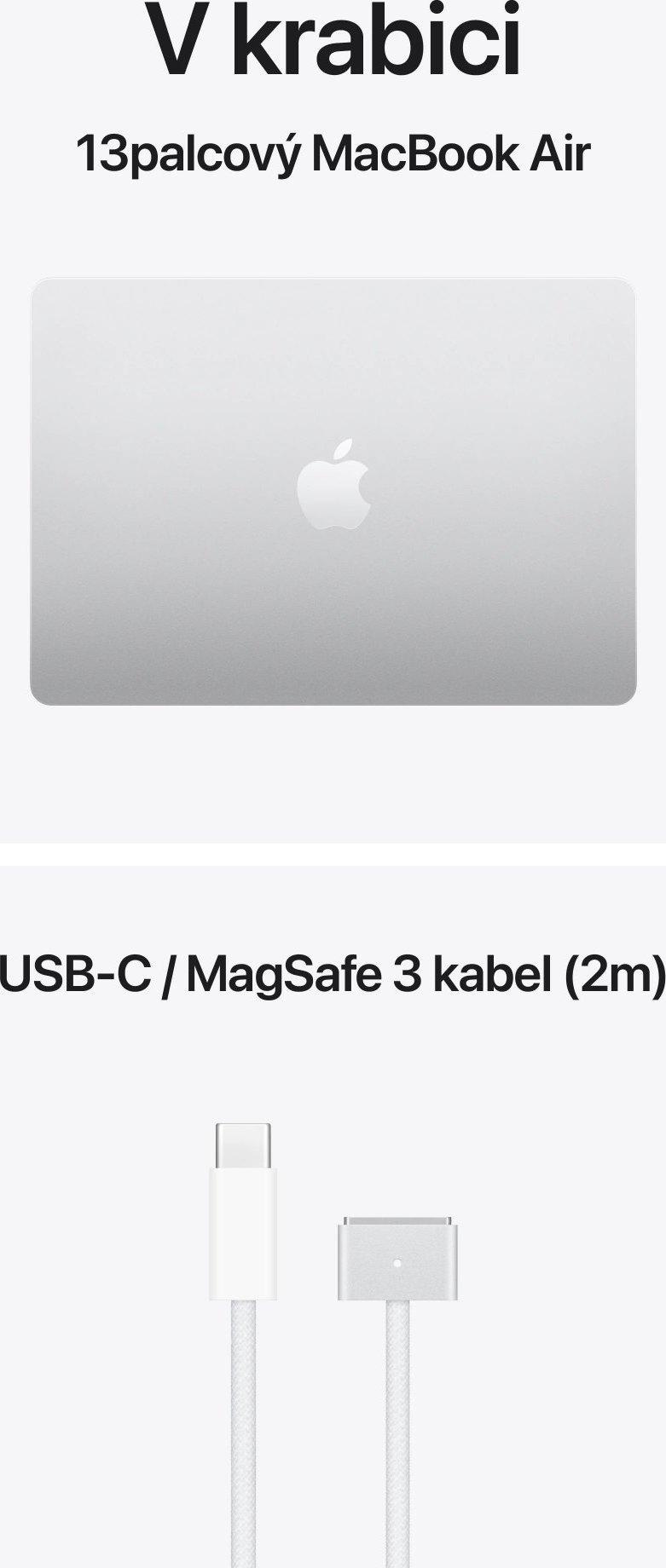 Apple MacBook Air 13,6" (2026) M5 24GB/1TB, Strieborný