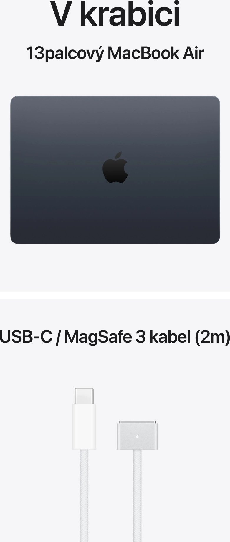 Apple MacBook Air 13,6" (2026) / M5 / 24GB/1TB / Temne atramentová