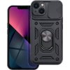 SLIDE ARMOR Kryt pre iPhone 13, Čierny