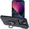 SLIDE ARMOR kryt pre Apple iPhone 13, Čierny