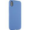 Velvet Smoothie kryt pre Apple iPhone XR, Tactical, Modrý
