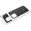 Kožený kryt s MagSafe pre Apple iPhone 13, Čierny