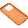 Kožený Kryt s MagSafe pre iPhone 14 Plus, Oranžový