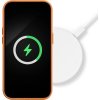 Kožený Kryt s MagSafe pre iPhone 14 Plus, Oranžový