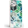 Marble Cosmo kryt pre Samsung Galaxy A42 5G, Forcell, Zelený