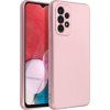 Metalický kryt pre Samsung Galaxy A33 5G, Forcell, Ružový