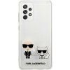 Faceplate kryt pre Samsung Galaxy A72, Karl Lagerfeld, Transparentný