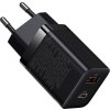 Baseus Adaptér Super Si Quick USB-A / USB-C 30W, Čierna
