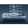 Silikónový kryt s MagSafe pre Apple iPhone 14 Pro Max, Transparentný