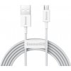 Baseus Superior Kábel USB/ MicroUSB 2A 2m, Biely