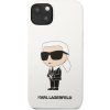 Silikónový kryt pre Apple iPhone 13, Karl Lagerfeld, Biely