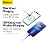 PowerBanka Baseus Bipow s MagSafe 10 000mAh 20W, Biela