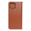 Kožené Puzdro pre iPhone 12 Pro Max, Hnedé