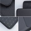 Carbon Premium kryt pre Apple iPhone 15 Pro, Čierny