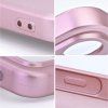 Metalický kryt pre Apple iPhone 15, Ružový