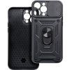 Slide Armor kryt pre Apple iPhone 15 Pro, Čierny