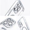 Electro kryt s MagSafe pre Apple iPhone 15 Pro, Strieborný