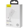 Baseus CCFS-SN02 Speed Mini USB-C 20W Nabíjací adaptér, Biely