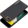 Kožený Kryt pre iPhone 7 / 8 / SE 2020 / SE 2022, Čierny