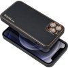 Kožený kryt pre Apple iPhone 7 / 8 / SE 2020 / SE 2022, Čierny