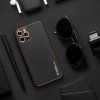 Kožený kryt pre Apple iPhone 7 / 8 / SE 2020 / SE 2022, Čierny