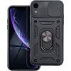 Slide Armor kryt pre Apple iPhone Xr, Čierny