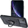 Slide Armor kryt pre Apple iPhone Xr, Čierny