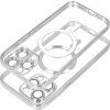 Electro kryt s MagSafe pre Apple iPhone 14 Pro, Strieborný