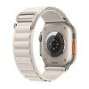 Nylon PRO remienok pre Apple Watch 42/44/45/49 mm, Tech-Protect, Krémový