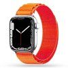 Nylon PRO remienok pre Apple Watch 44/45/49mm, Tech-Protect, Oranžový