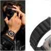 Nylon PRO remienok pre Apple Watch 44/45/49mm, Zeleno-čierny, Tech-Protect