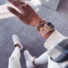 Mellow remienok pre Apple Watch 44/45/49 mm, Tech-Protect, Čierny