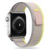 Nylon remienok pre Apple Watch 42/44/45/49mm, Tech-Protect, Krémový